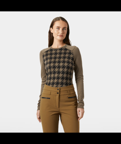 Dámské tričko Helly Hansen W LIFA MERINO MIDW GRA CREW