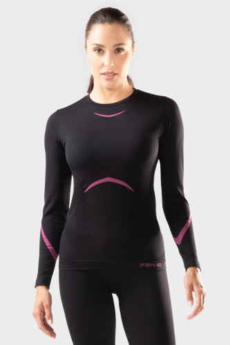 Dámské termoprádlo Iron-ic Dámské ultra teplé termo triko s dlouhým rukávem