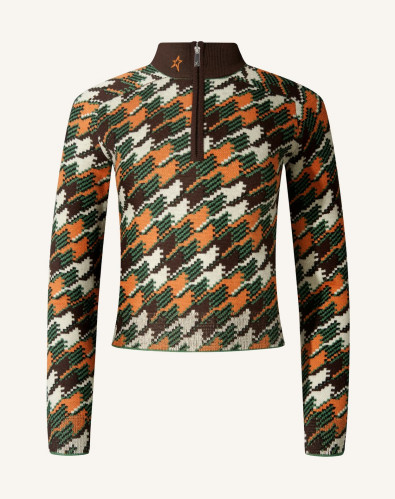 Dámský svetr Perfect Moment la tour sweater - print