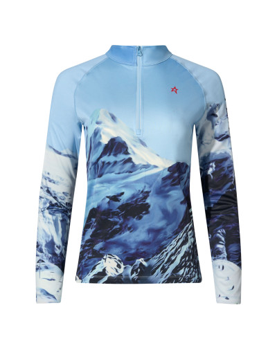 Dámský rolák Perfect Moment 1/4 zip base layer top