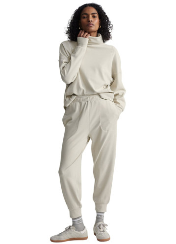 Dámské kalhoty Varley Brushedrib Slim Cuff Pant 27.5