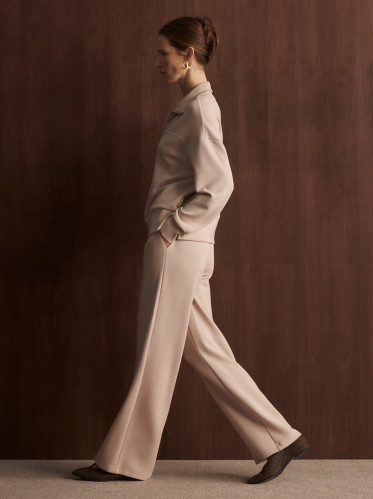 Dámské kalhoty Varley The Wide Leg Pant 30