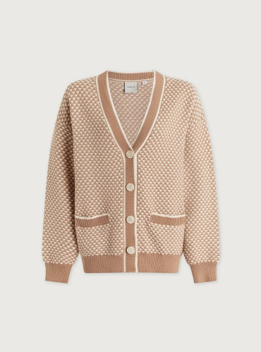 Dámský svetr Varley Tarran Stitch Knit Cardigan