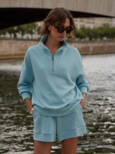 Dámská mikina Varley Hawley Half Zip Sweat