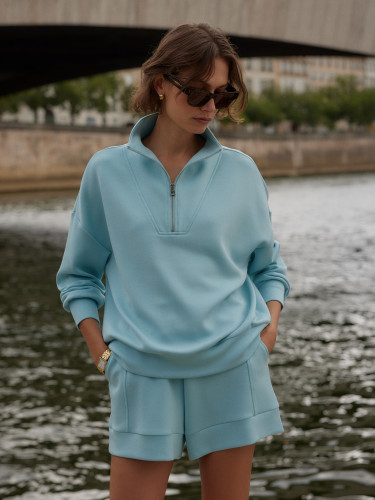 Dámská mikina Varley Hawley Half Zip Sweat