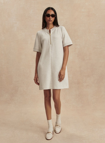 Dámské šaty Varley Nori Half Zip Dress