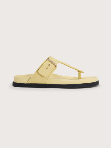 Dámské PANTOFLE Varley Aisne Toe Post Sandal Suede
