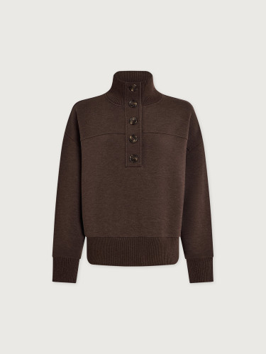 Dámská mikina Varley Bronya Button Placket Sweat
