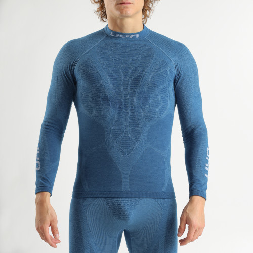 Pánské tričko UYN MAN ELEVATYON BIOMORPH UW SHIRT LONG_SL. TURTLE NECK