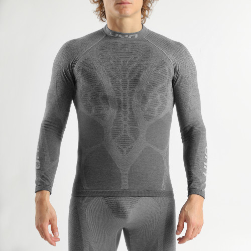 Pánské tričko UYN MAN ELEVATYON BIOMORPH UW SHIRT LONG_SL. TURTLE NECK