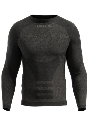Pánské termoprádlo Iron-ic Pánské thermo kašmír triko s dlouhým rukávem