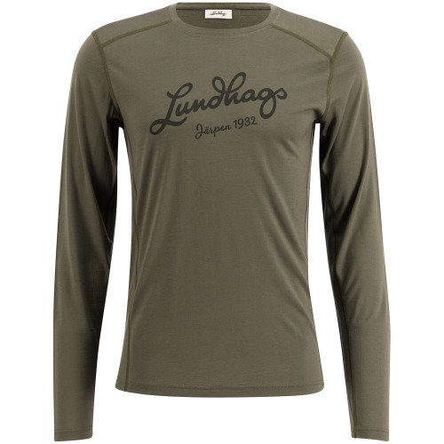 Pánské tričko Lundhags Fulu Merino Longsleeve T-Shirt M