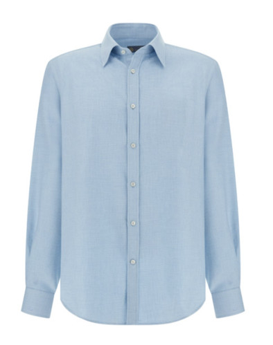 Pánská košile PAUL & SHARK MEN'S WOVEN COTTON CASHMERE SHIRT