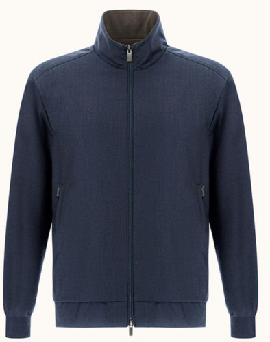 Pánský svetr PAUL & SHARK HYBRID WOOL ZIP BLOUSON