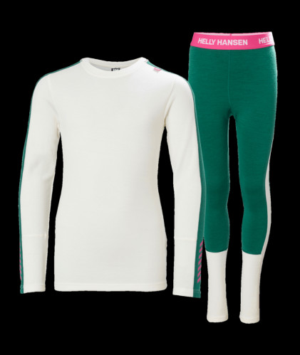 Dětské termoprádlo Helly Hansen JR LIFA MERINO MIDWEIGHT SET