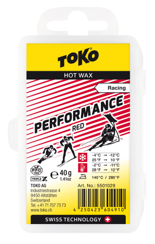 Unisex VOSKY A SERVIS TOKO Performance red 40g