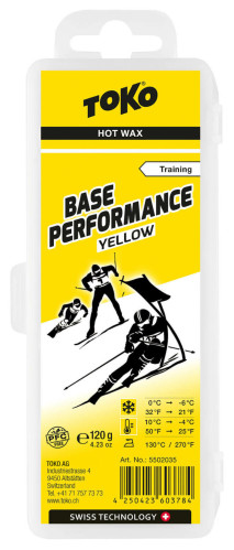 Unisex VOSKY A SERVIS TOKO Base Performance Yellow 120g