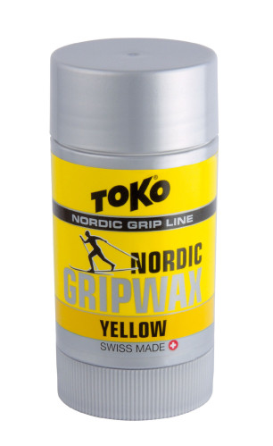 Unisex VOSKY A SERVIS TOKO Nordic GripWax 25g Yellow