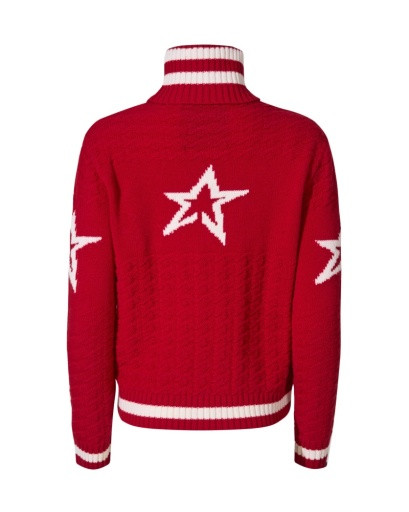 detail Dámský svetr Perfect Moment glacier turtle neck sweater