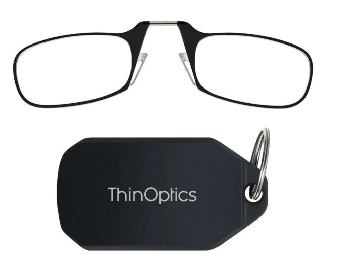 detail ThinOptics Cvikr na čtení + klíčenka