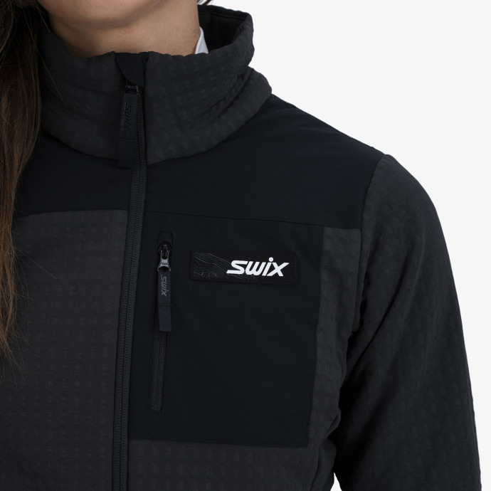 detail Dámská mikina Swix Mikina na zip Surmount Stormfleece