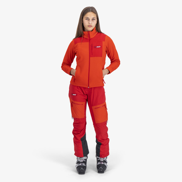 detail Dámská mikina Swix Mikina na zip Surmount Stormfleece