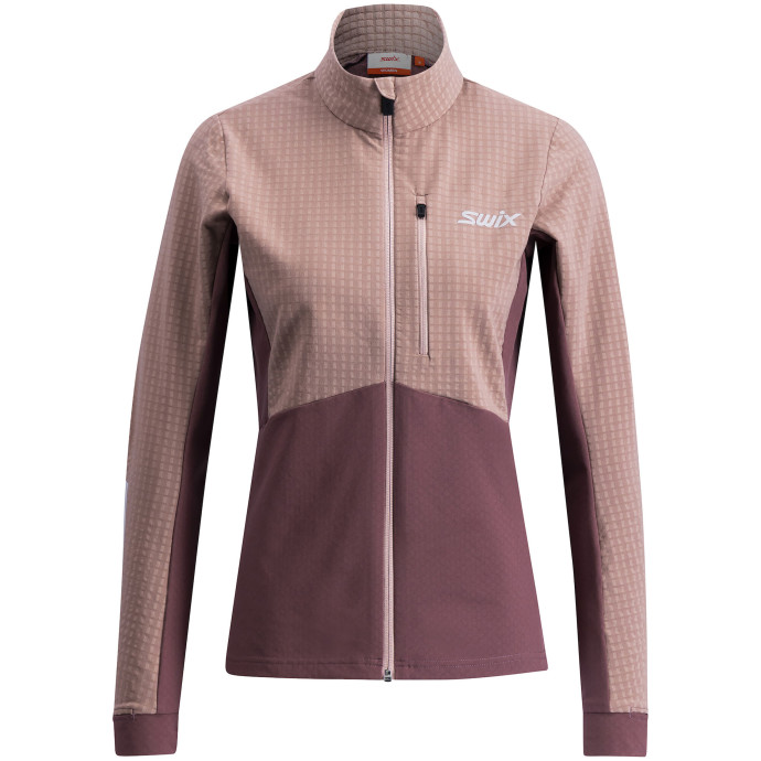 detail Dámská mikina Swix Mikina na zip Pace Hybrid