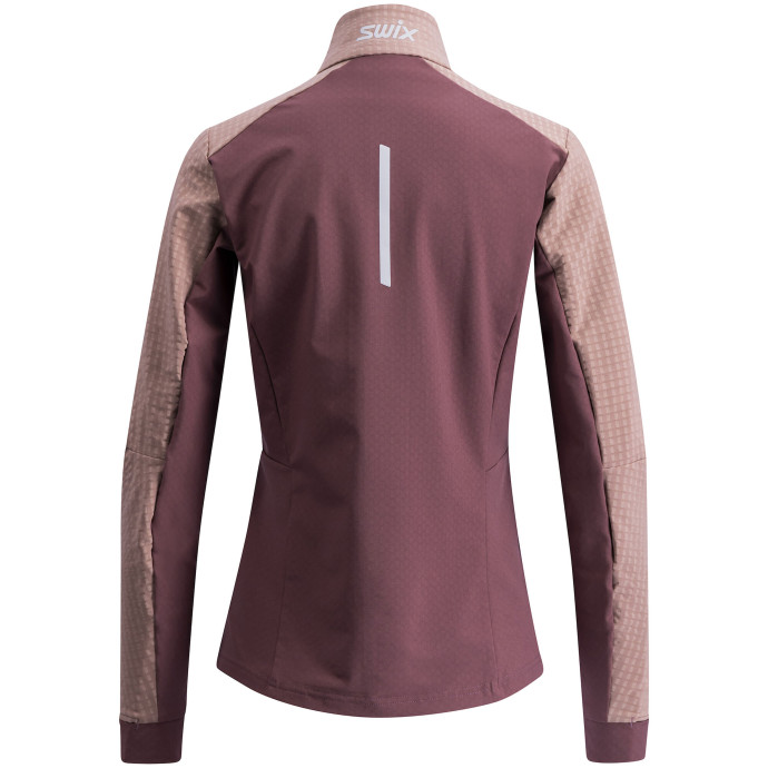 detail Dámská mikina Swix Mikina na zip Pace Hybrid
