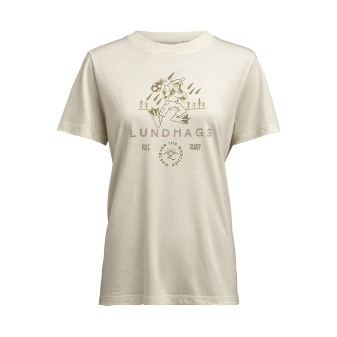 detail Dámské tričko Lundhags Järpen Printed T-shirt W