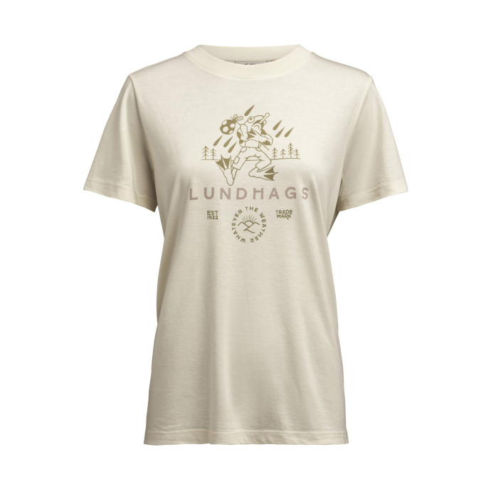 detail Dámské tričko Lundhags Järpen Printed T-shirt W