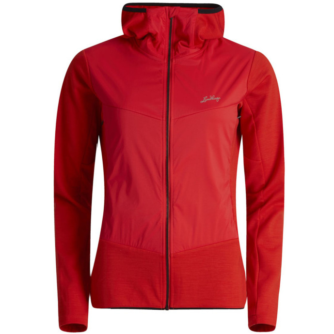 detail Dámská mikina Lundhags Padje Merino Block Hoodie W