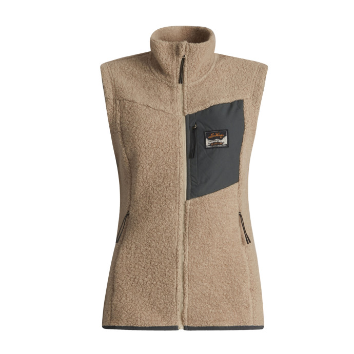 detail Dámská vesta Lundhags Flok Wool Pile Vest W