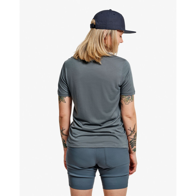 detail Dámské tričko Lundhags Tyre Merino T-Shirt W