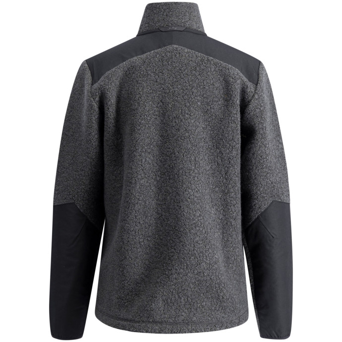 detail Dámská mikina Lundhags Saruk Wool Pile Mid Full Zip W