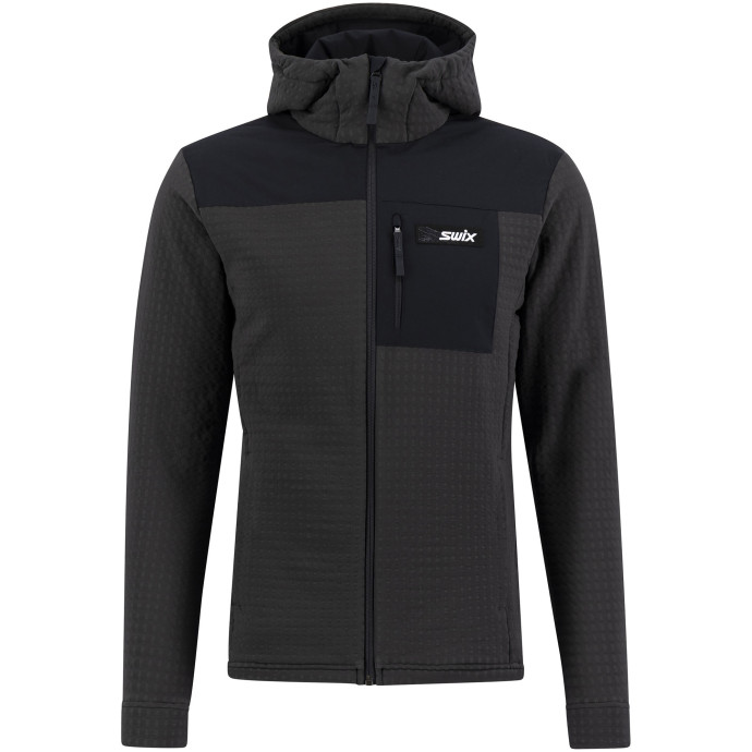 detail Pánská bunda Swix Bunda s kapucí Surmount Stormfleece