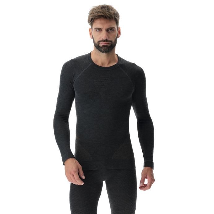 detail Pánské tričko UYN MAN FUSYON CASHMERE UW SHIRT LG_SL