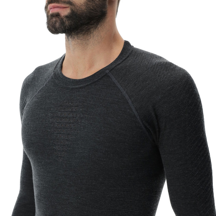 detail Pánské tričko UYN MAN FUSYON CASHMERE UW SHIRT LG_SL