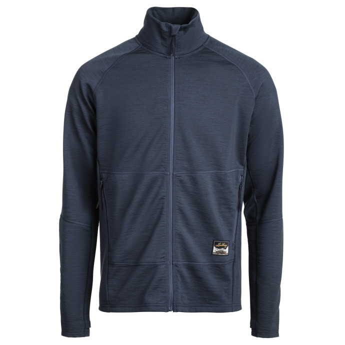 detail Pánská mikina Lundhags Tived Merino Full Zip M