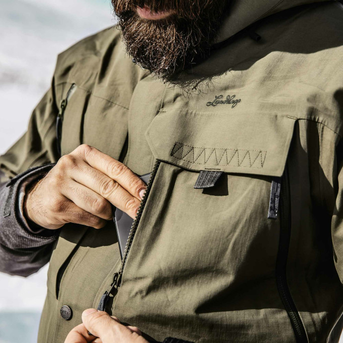 detail Pánská bunda Lundhags Ocke Ms Jacket