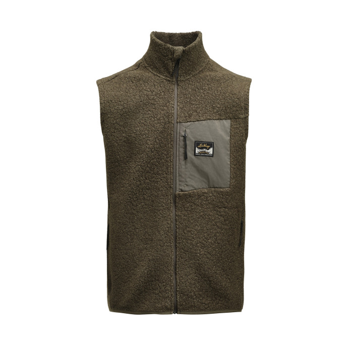 detail Pánská vesta Lundhags Flok Wool Ms Pile Vest
