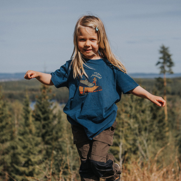 detail Dětské tričko Lundhags Fulu Climbing T-shirt Jr
