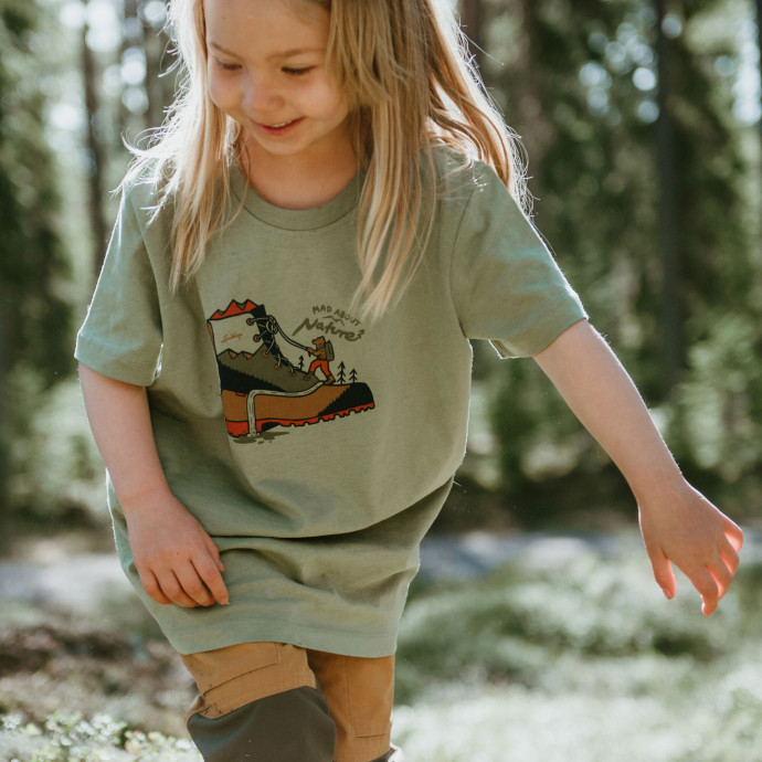 detail Dětské tričko Lundhags Fulu Climbing T-shirt Jr