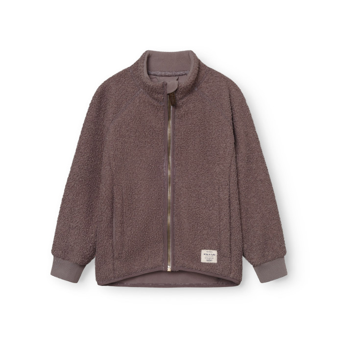 detail Dětská bunda MINI A TURE MATCEDRIC teddyfleece jacket. GRS