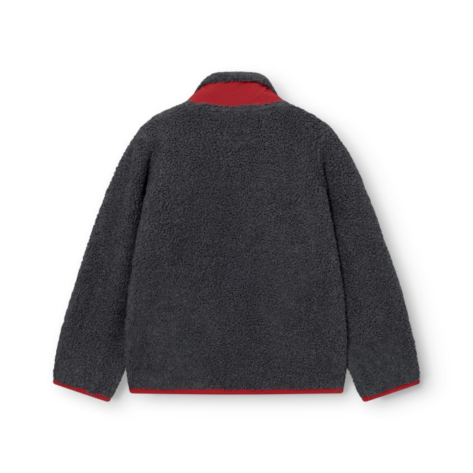 detail Dětská bunda MINI A TURE MATALINUR teddyfleece jacket. GRS