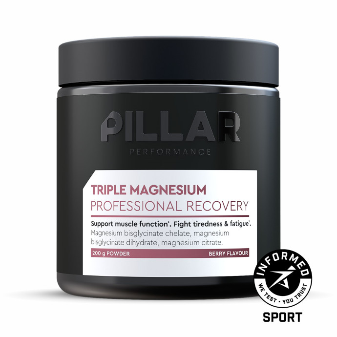 detail Unisex DOPLŇKY STRAVY PILLAR PERFORMANCE Triple Magnesium 200g Jar, Berry