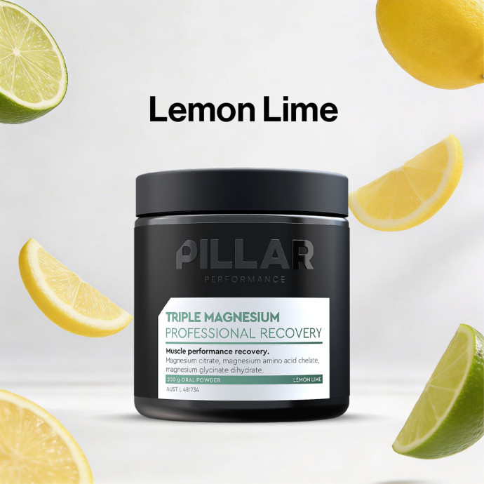 detail Unisex DOPLŇKY STRAVY PILLAR PERFORMANCE Triple Magnesium 200g Jar, Lemon Lime