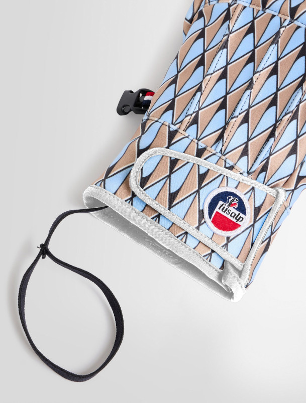 detail Dámské rukavice Fusalp GLACIER W PRINT