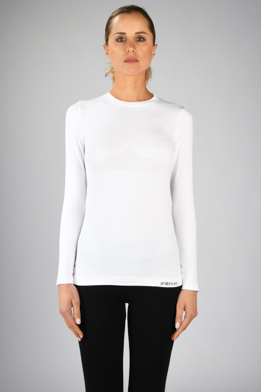 detail Dámské termoprádlo Iron-ic Dámské funkční technické triko s dlouhým rukávem