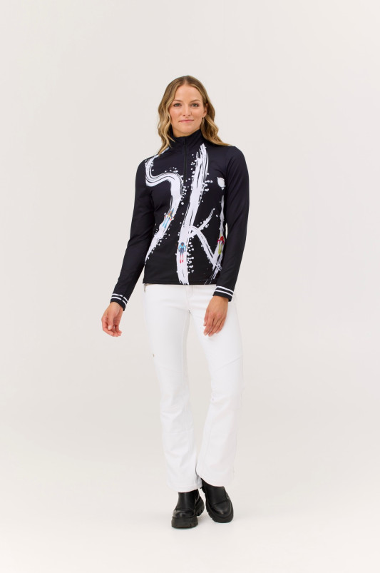 detail Dámský rolák krimson klover Ariel Ski Top