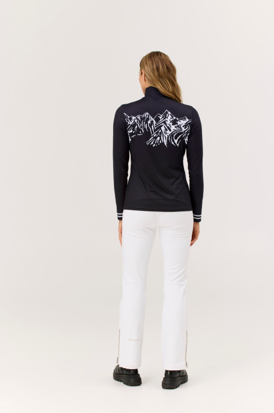 detail Dámský rolák krimson klover Ariel Ski Top